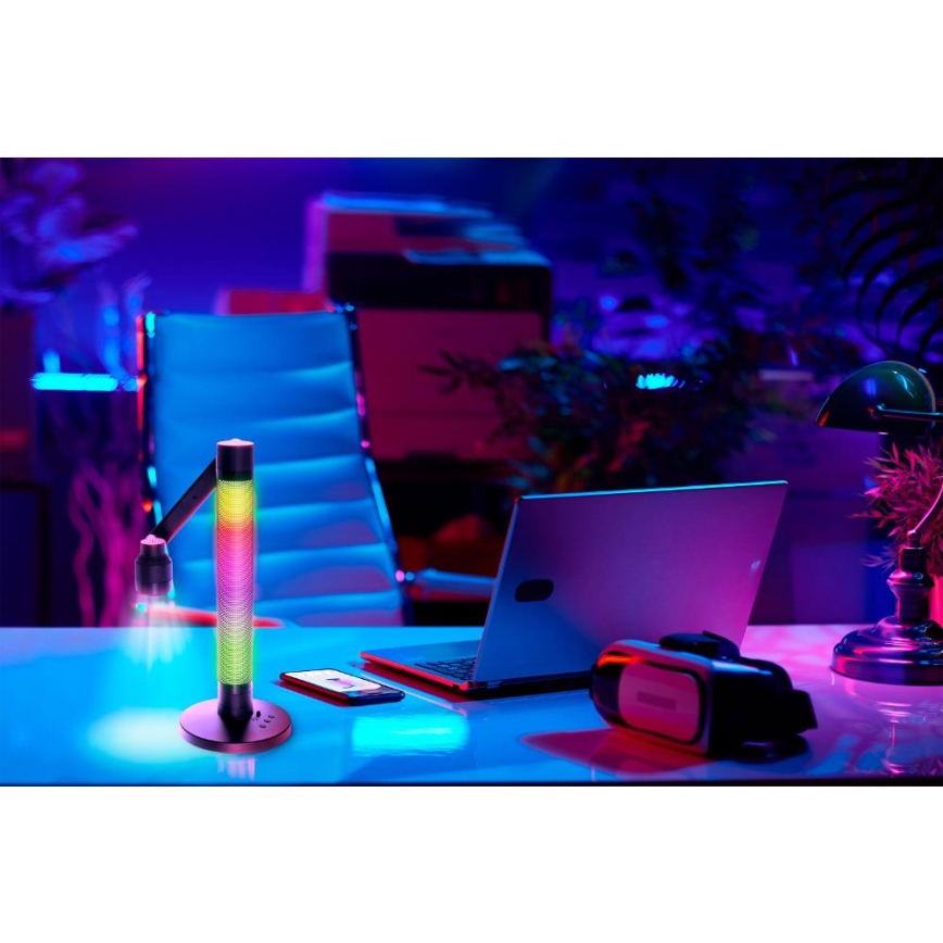 Candeeiro de mesa LED RGBW com regulação LED/10W/5V 2700-6000K Wi-Fi Tuya + comando