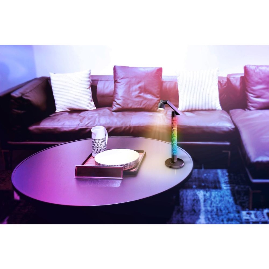 Candeeiro de mesa LED RGBW com regulação LED/10W/5V 2700-6000K Wi-Fi Tuya + comando