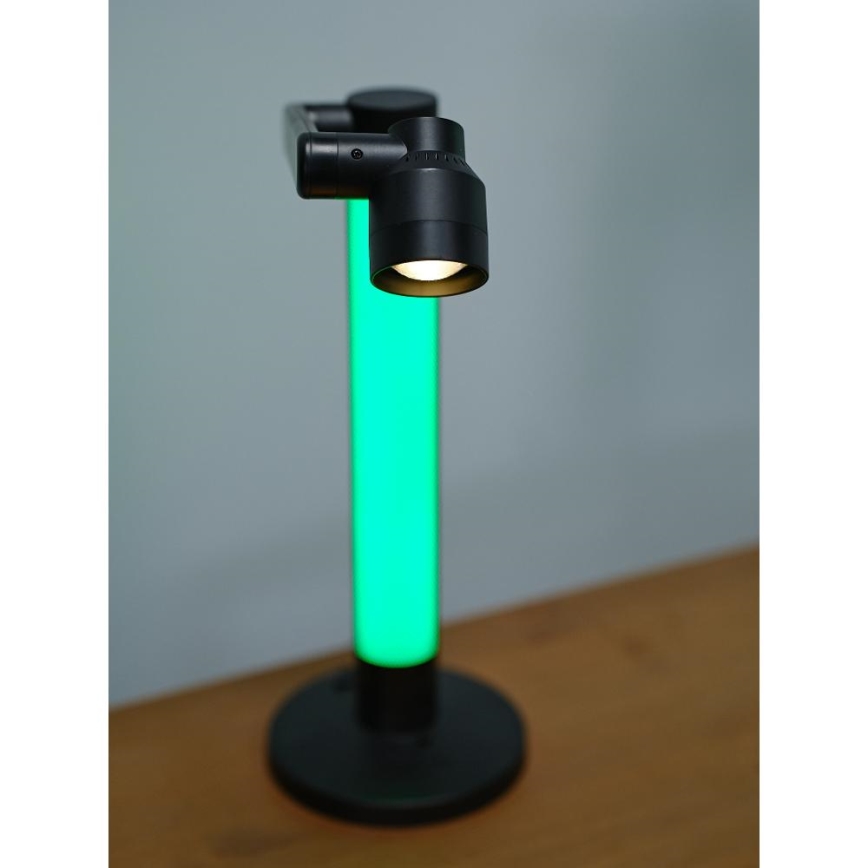 Candeeiro de mesa LED RGBW com regulação LED/10W/5V 2700-6000K Wi-Fi Tuya + comando