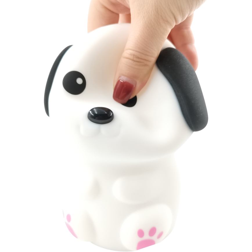 Candeeiro noturno para crianças LED com regulação LED/0,4W/1000 mAh cão
