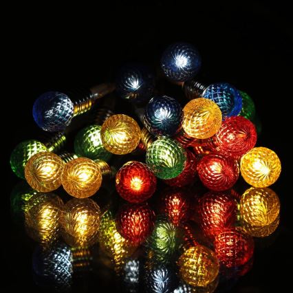 Corrente de Natal LED 20xLED/2xAA/branco quente 1,8m lâmpadas