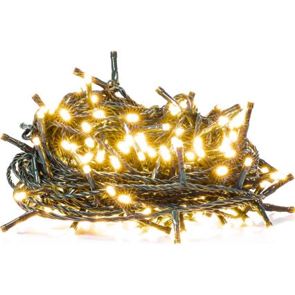 Corrente exterior de Natal LED 1000xLED 105m branco quente IP44