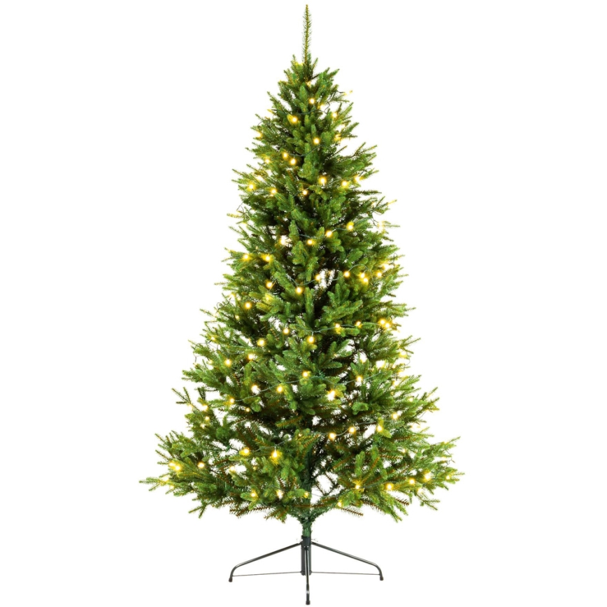 Corrente exterior de Natal LED 100xLED/8 funções 15m IP44 branco quente