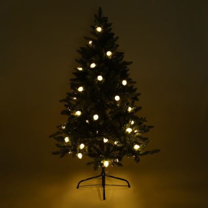 Corrente exterior de Natal LED 80xLED/25m IP44 branco quente