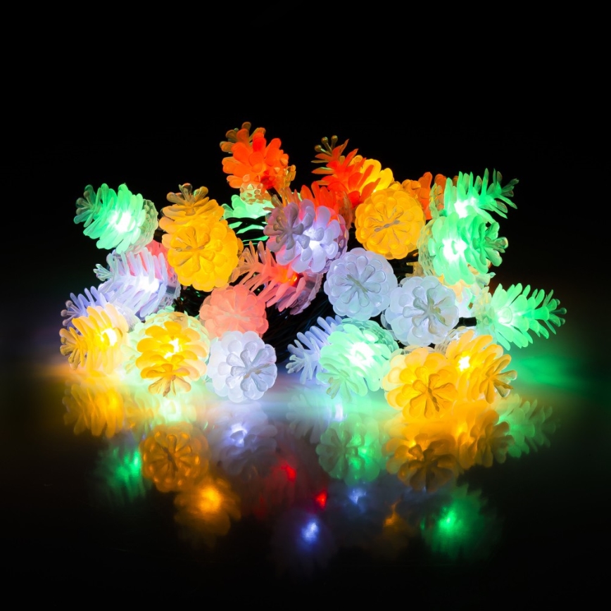 Corrente exterior de Natal LED 80xLED/25m IP44 multicolor