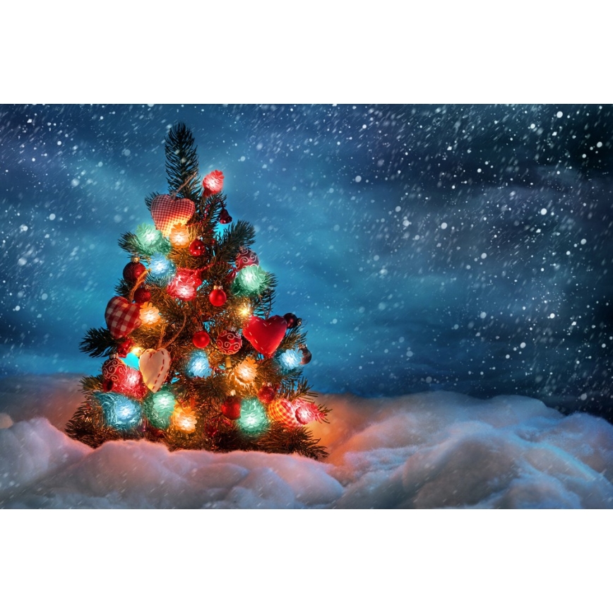 Corrente exterior de Natal LED 80xLED/25m IP44 multicolor