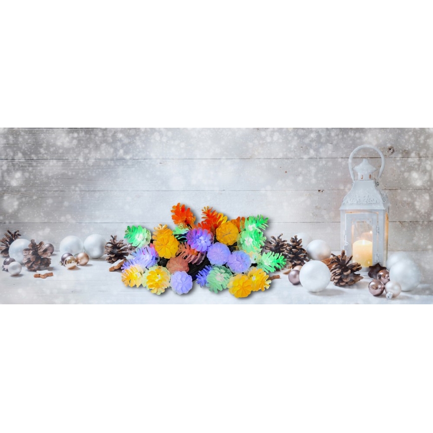 Corrente exterior de Natal LED 80xLED/25m IP44 multicolor