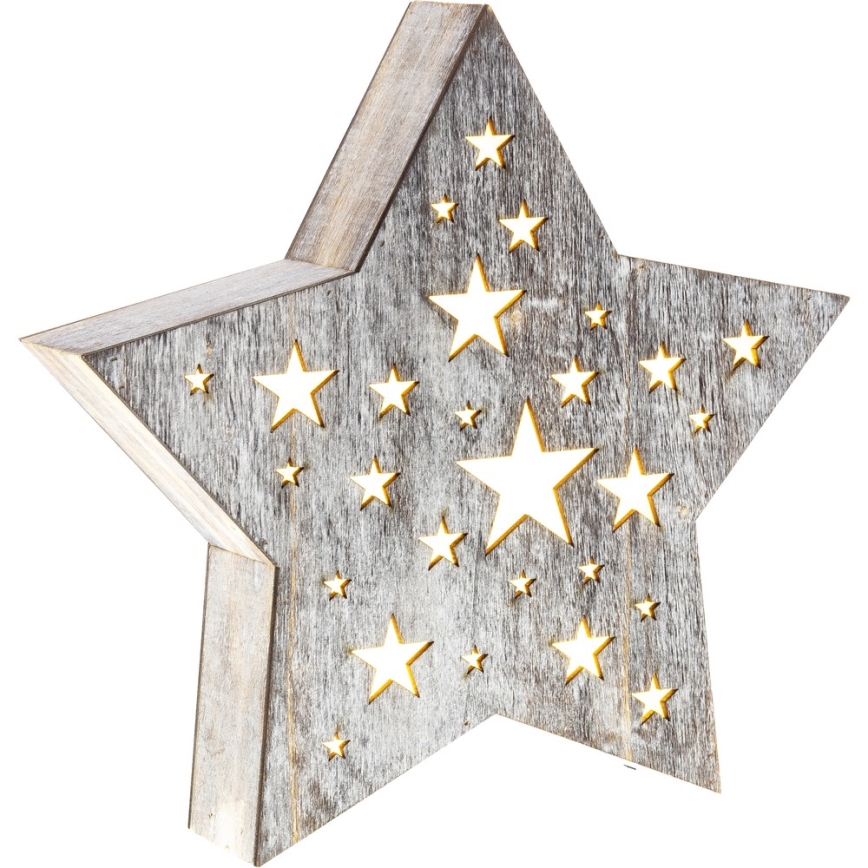 Decoração de Natal LED 1xLED/2xAAA branco quente
