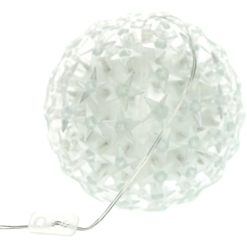 Decoração de Natal LED LED/230V/branco quente esfera