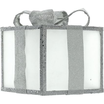 Decoração de Natal LED LED/2xAA 15 cm presente