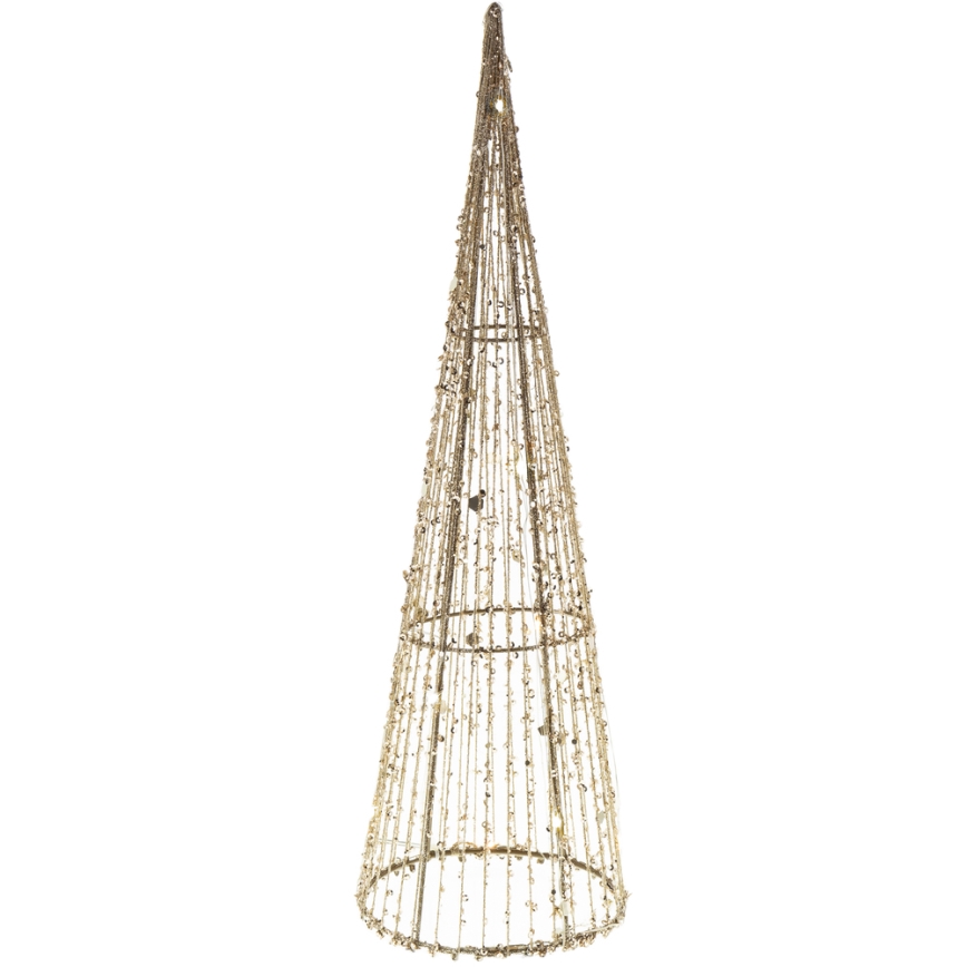 Decoração de Natal LED LED/2xAA cone de 40 cm