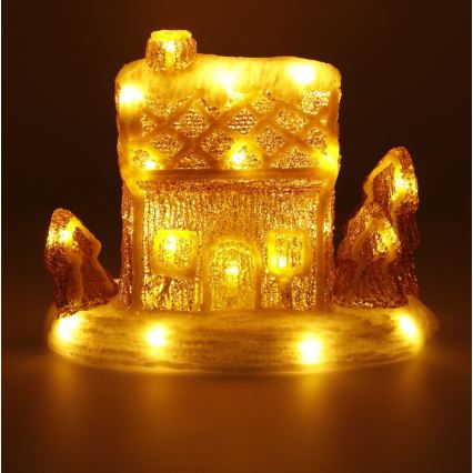 Decoração de Natal LED LED/3xAA branco quente