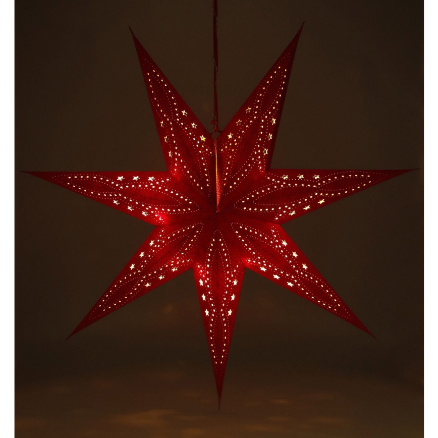 Decoração de Natal LED LED/3xAA vermelho