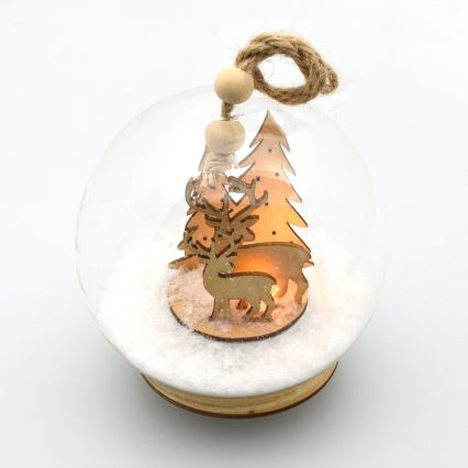 Decoração de Natal LED LED/3xLR44 branco quente