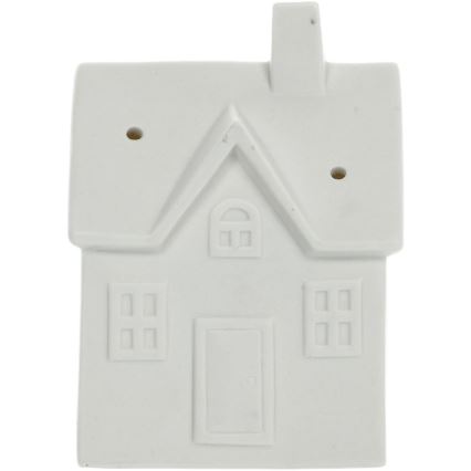 Decoração em porcelana LED/3xLR44/branco quente casa branco