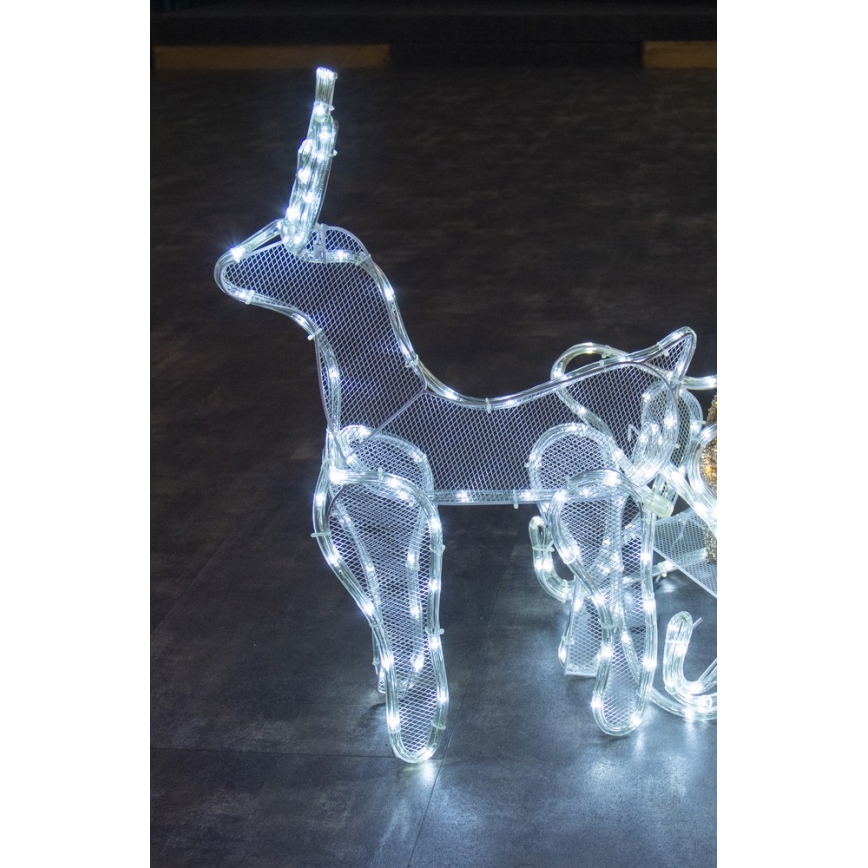 Decoração exterior de Natal LED LED/12W/230V IP44 rena