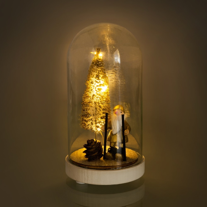 Decorações de Natal LED 3xLED/1xCR2032 branco quente