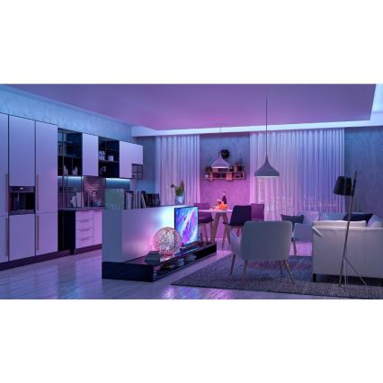 Fita LED RGBW com regulação inteligente 5m LED/230V Wi-Fi Tuya + comando