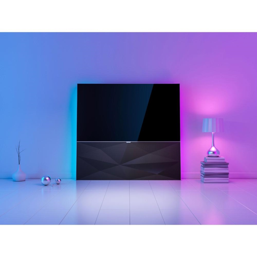 Fita LED RGBW com regulação inteligente 5m LED/230V Wi-Fi Tuya + comando