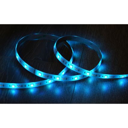 Fita LED RGBW com regulação inteligente 5m LED/230V Wi-Fi Tuya + comando