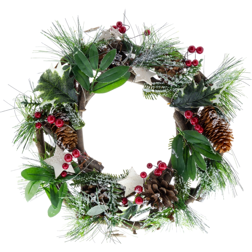 Grinalda de Natal LED LED/3xAA d. 30 cm