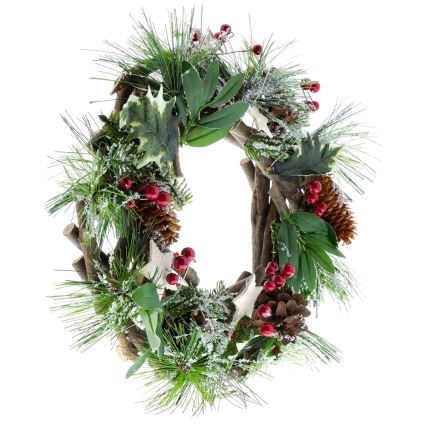 Grinalda de Natal LED LED/3xAA d. 30 cm