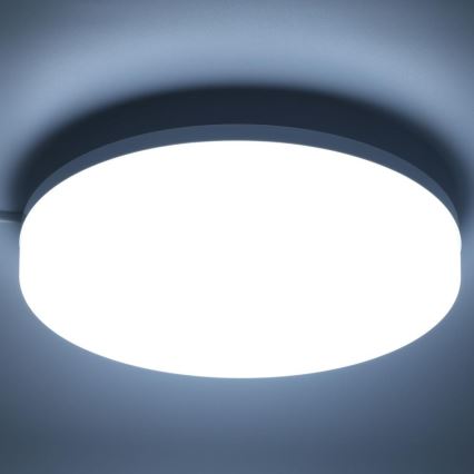 Iluminação de teto LED RGBW para casa de banho com regulação LED/20W/230V Wi-Fi IP44 branco