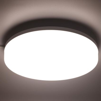 Iluminação de teto LED RGBW para casa de banho com regulação LED/20W/230V Wi-Fi IP44 branco