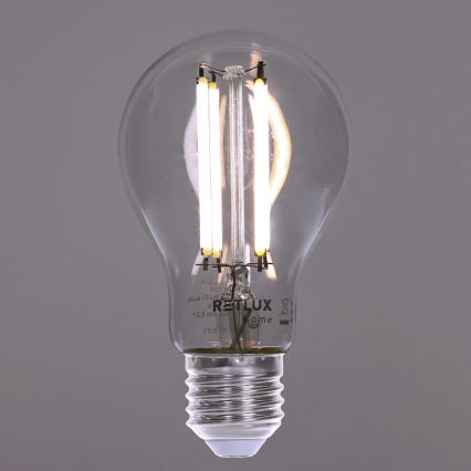 Lâmpada LED com regulação FILAMENT A60 E27/7W/230V 2700-6500K Wi-Fi Tuya