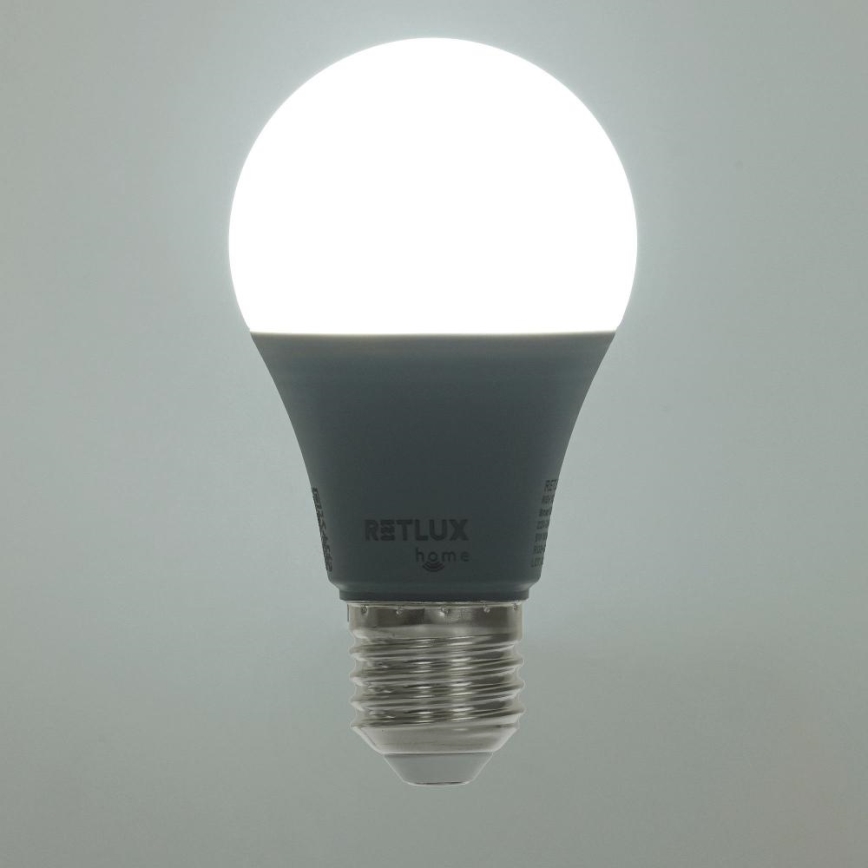 Lâmpada LED RGBW com regulação A60 E27/9W/230V 2700-6500K Wi-Fi Tuya