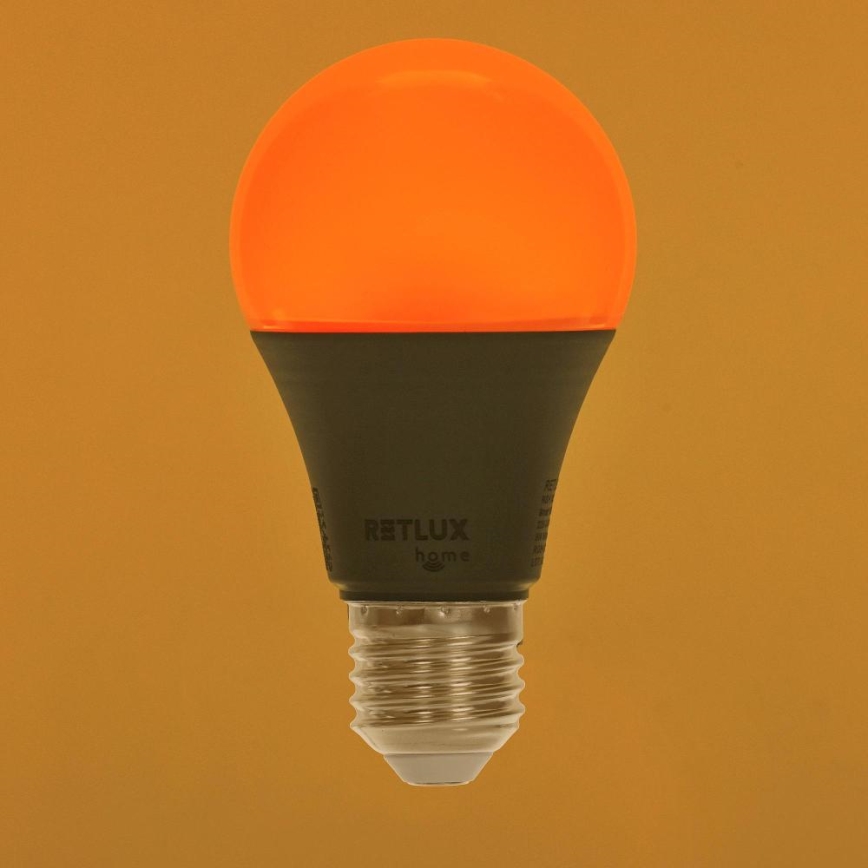 Lâmpada LED RGBW com regulação A60 E27/9W/230V 2700-6500K Wi-Fi Tuya