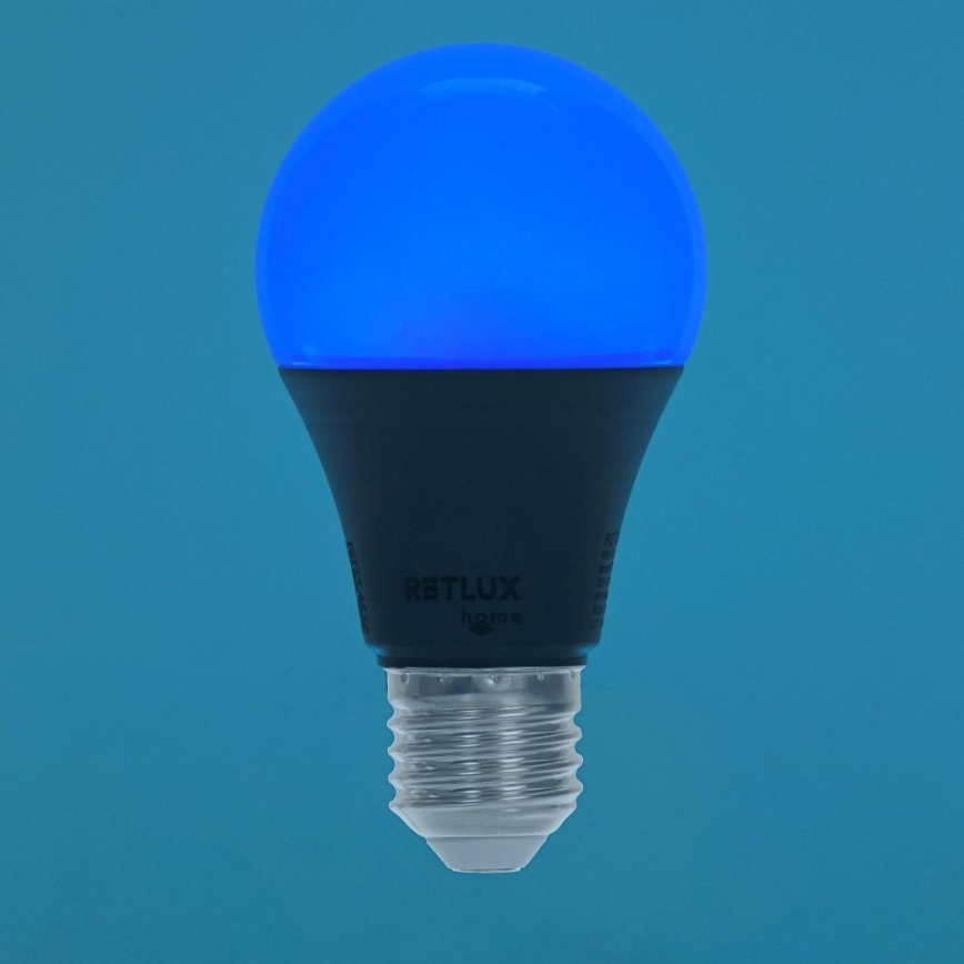 Lâmpada LED RGBW com regulação A60 E27/9W/230V 2700-6500K Wi-Fi Tuya