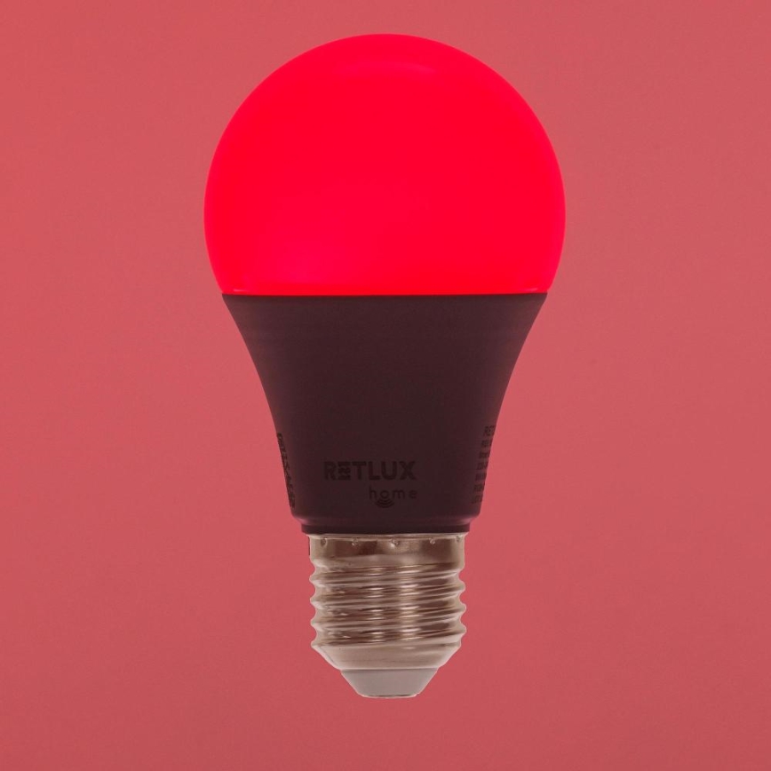 Lâmpada LED RGBW com regulação A60 E27/9W/230V 2700-6500K Wi-Fi Tuya