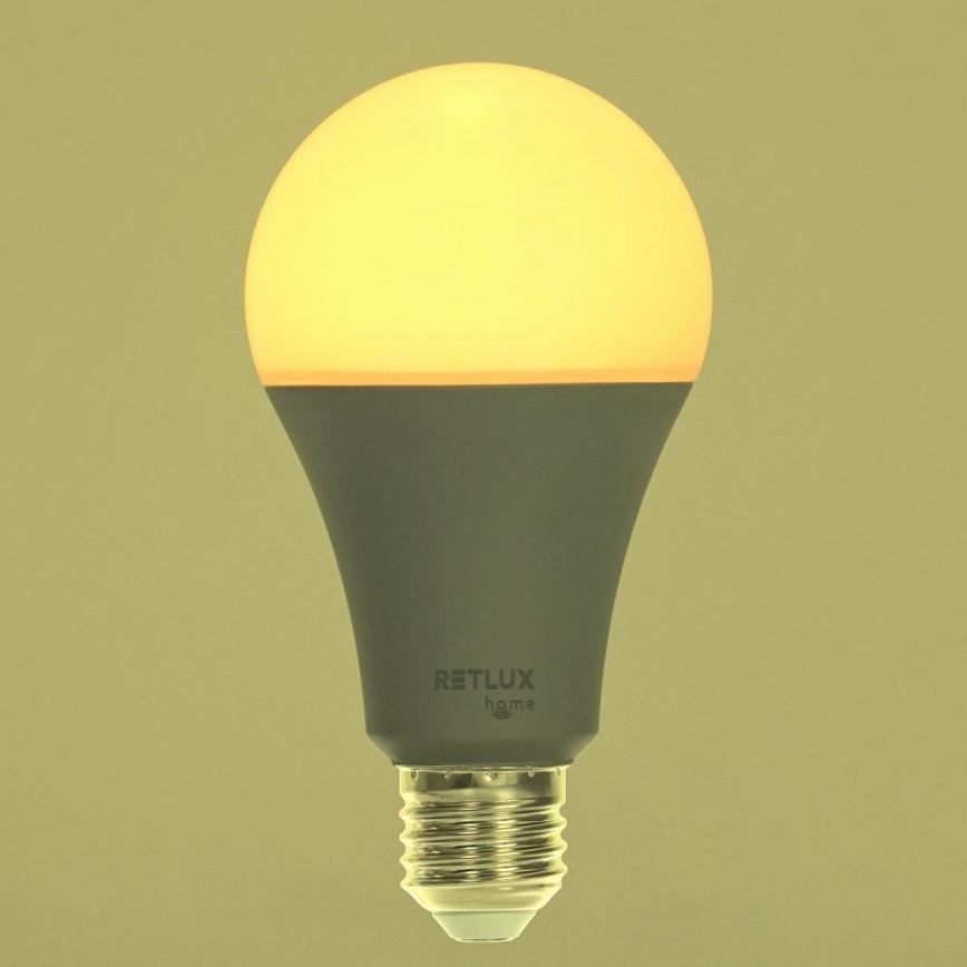 Lâmpada LED RGBW com regulação A70 E27/14W/230V 2700-6500K Wi-Fi Tuya