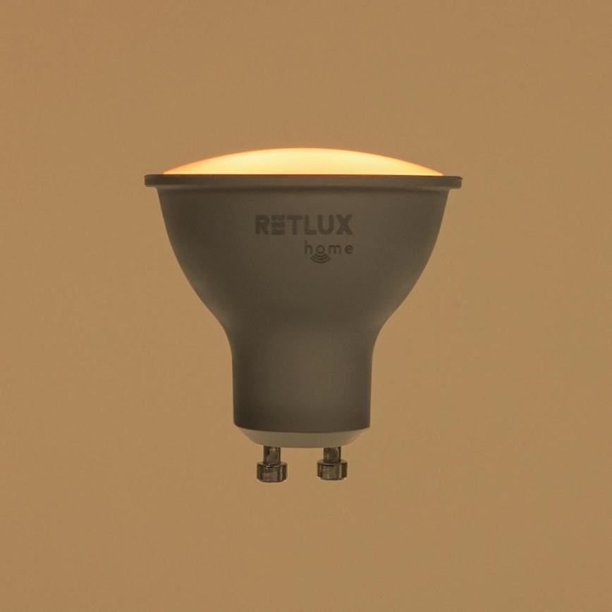 Lâmpada LED RGBW com regulação MR16 GU10/4,5W/230V 2700-6500K Wi-Fi Tuya
