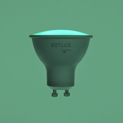 Lâmpada LED RGBW com regulação MR16 GU10/4,5W/230V 2700-6500K Wi-Fi Tuya