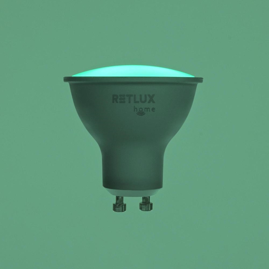 Lâmpada LED RGBW com regulação MR16 GU10/4,5W/230V 2700-6500K Wi-Fi Tuya