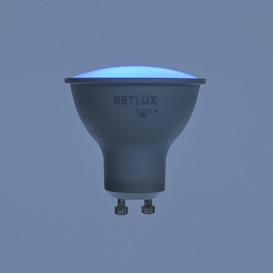 Lâmpada LED RGBW com regulação MR16 GU10/4,5W/230V 2700-6500K Wi-Fi Tuya