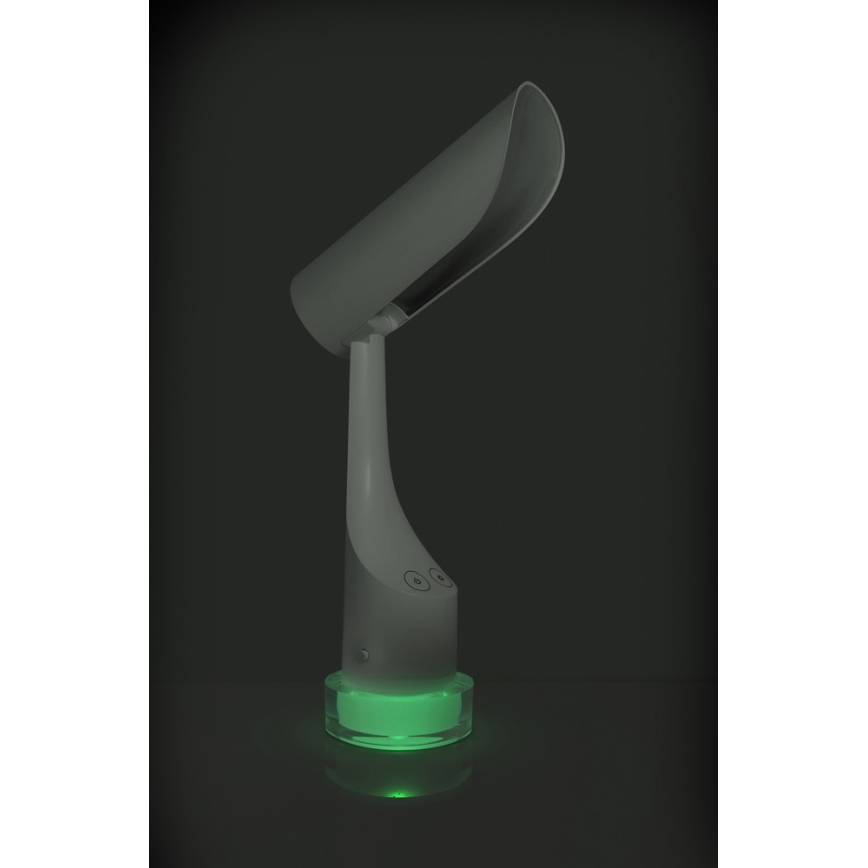 Lâmpada de mesa recarregável LED RGBW dimmerizável LED/5W/5V 2000 mAh 3000/6000K branca