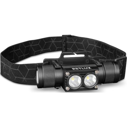 Lanterna de cabeça recarregável LED em alumínio LED/2600 mAh IP66