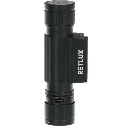 Lanterna de cabeça recarregável LED em alumínio LED/2600 mAh IP66