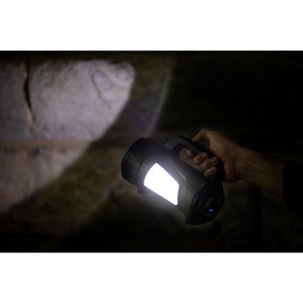 Lanterna exterior recarregável regulável com powerbank LED/21W/4400mAh IP44