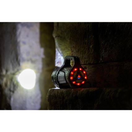 Lanterna exterior recarregável regulável com powerbank LED/21W/4400mAh IP44