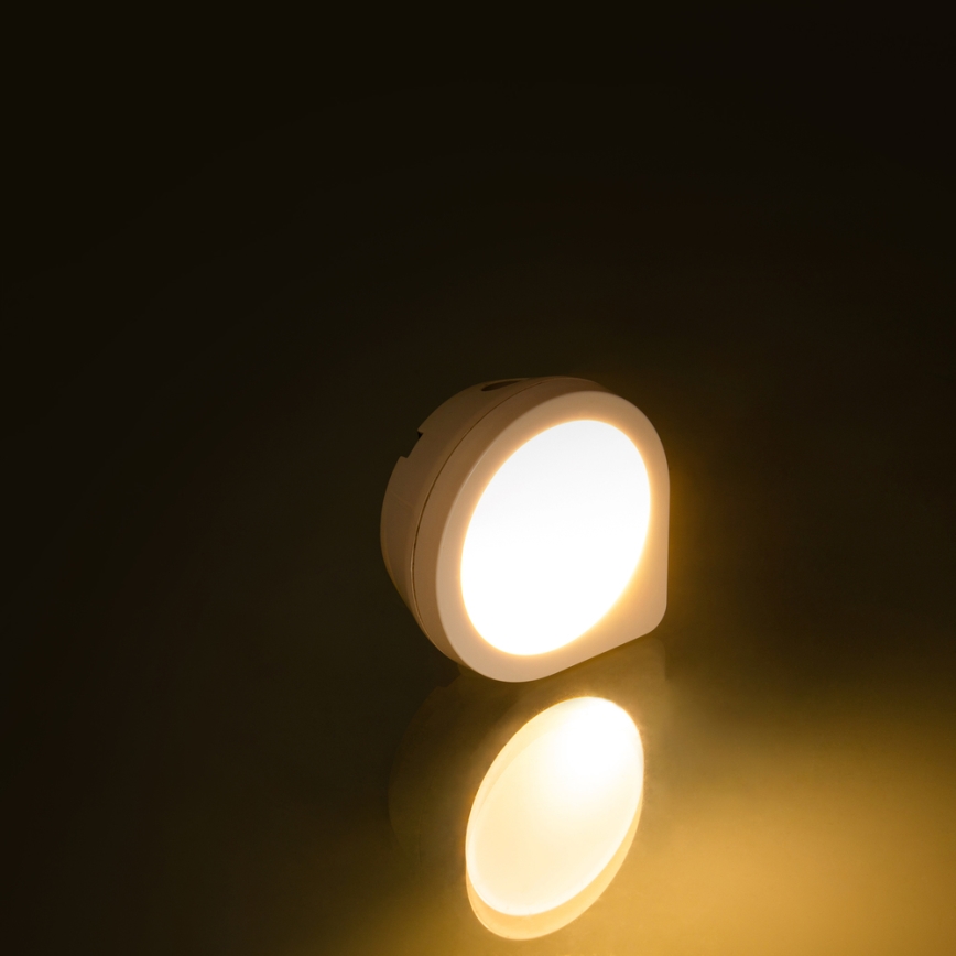 LED Iluminação de orientação para tomada com sensor LED/0,4W/230V 3000K branco