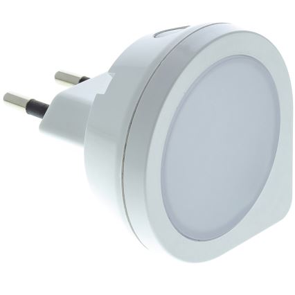 LED Iluminação de orientação para tomada com sensor LED/0,4W/230V 3000K branco