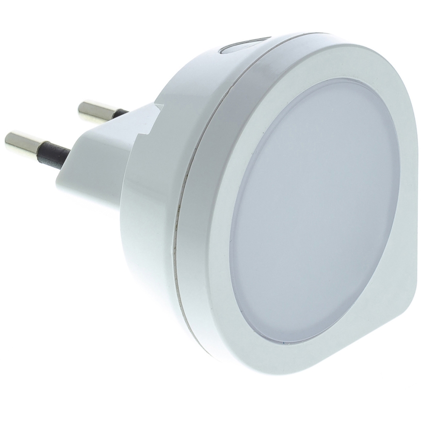 LED Iluminação de orientação para tomada com sensor LED/0,4W/230V 3000K branco