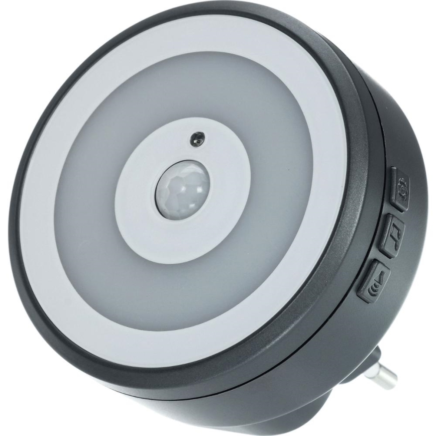 Video porteiro com sensor de movimento 5MPx 1440p 5200 mAh Wi-Fi IP65 antracite