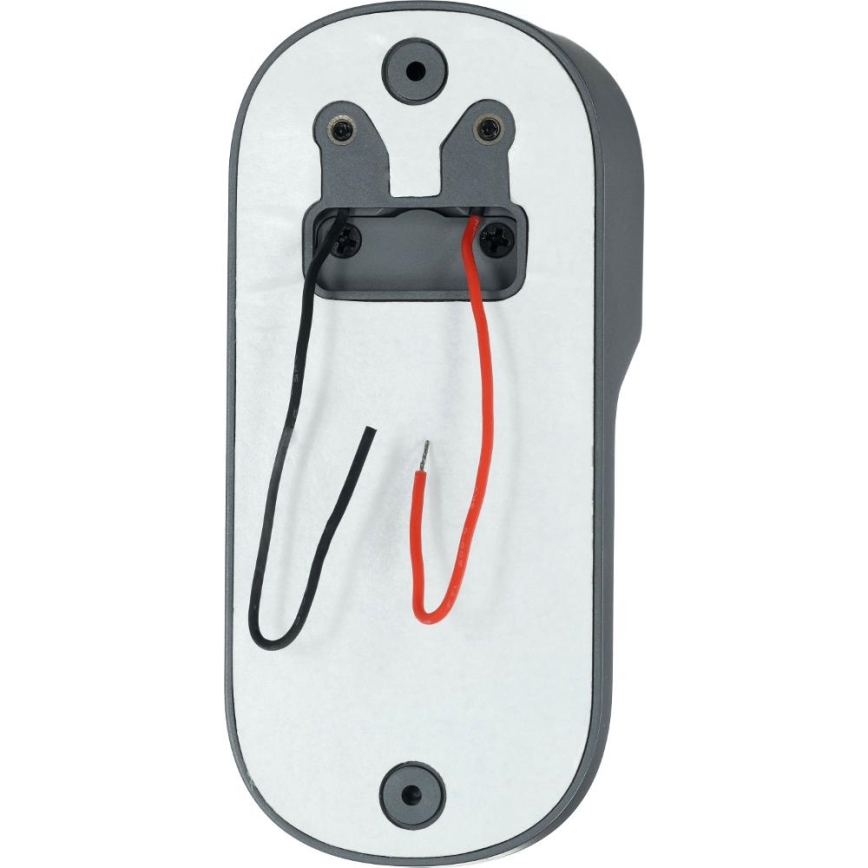 Video porteiro com sensor de movimento 5MPx 1440p 5200 mAh Wi-Fi IP65 antracite