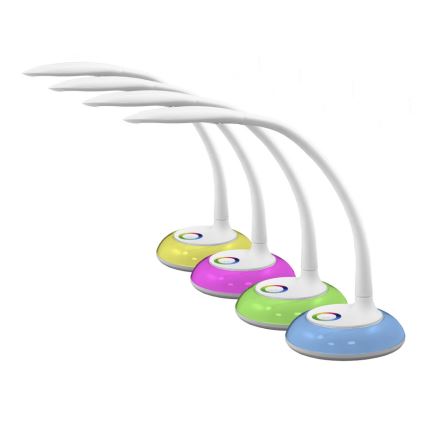LED RGB Lâmpada de mesa COSMOS 6,5W/230V branco