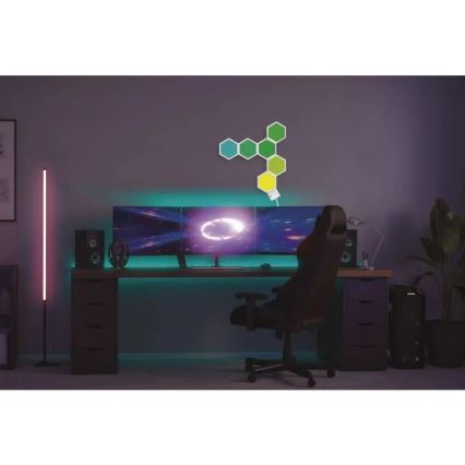 RGBIC Candeeiro de mesa com regulação GoSmart LED/5,5W/230V Wi-Fi Tuya